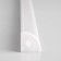 Corner aluminum profile for Elektrostandard LED tape, 2000x16x16 mm, white color
