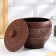 A pot for hot "Ornament", 0.7 l, 13x14x14cm, Angob