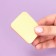 Makeup sponge, set - 2 pcs, beige color