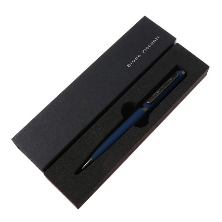 Switching handle, 1.0 mm, BrunovisConti firenze, blue rod, metal case Soft Touch Blue, in case