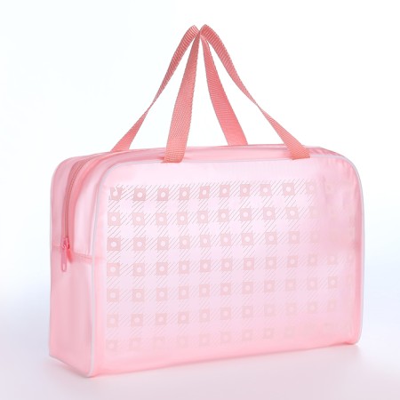 Lightning cosmetic bag, pink color