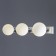 Wall lamp for 3x25W G9 IP44, size 46.5x15x10 cm