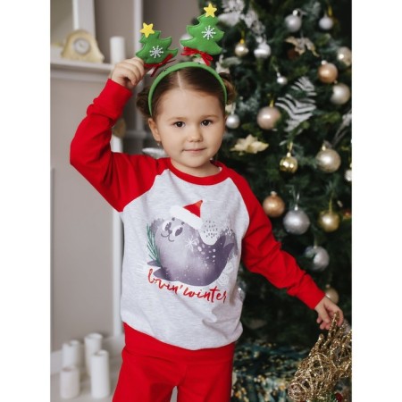 Pajamas: T -shirt, trousers, height 134 cm, multicolor color-2