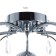 Lyana chandelier 5he27 40W chrome 55x55x36 cm Bayerlux