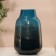Elvi flowers vase made of colored glass 25 x 16 x 16 cm