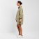 Women's costume (shirt, shorts) minku: overSize color green, size 48