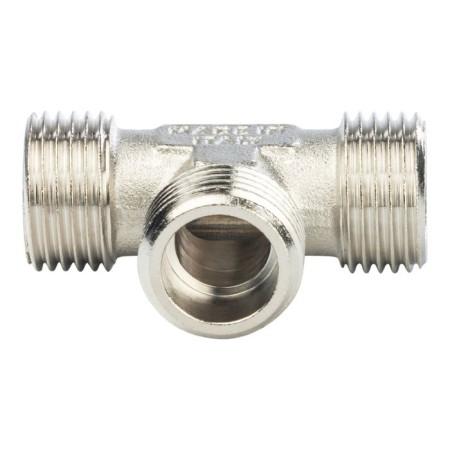 The STOUT SFT-0018-343434, 3/4 "x 3/4" x 3/4 ", external/external carving, nickel. Brass-1