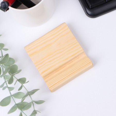 Top for the phone, 8x9x1.6 cm, pine