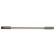 Cappio bracket handle, aluminum, m/o 256 mm, black color with gray insert