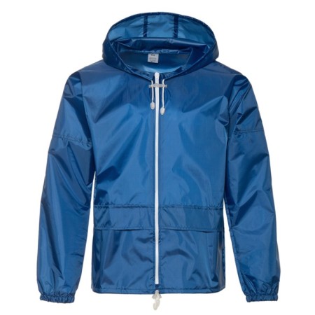 Windbreaker on zipper unisex, size 52, blue color