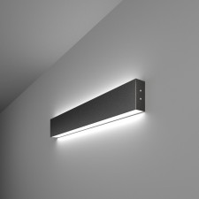 Line Line Elektrostandard, Grand 20 watts, 530x35x80 mm, IP20, Black shagland color