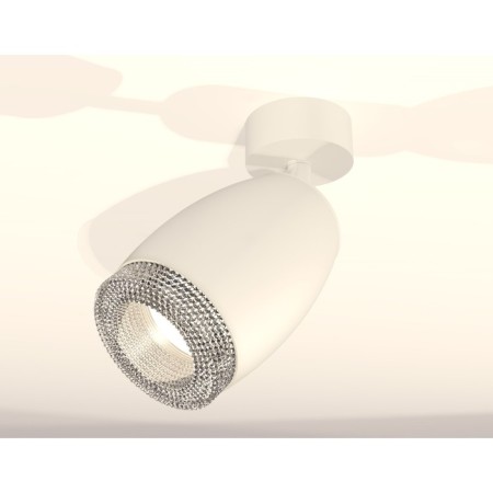 A set of rotary lamps with composite crystal Ambrella Light, Techno, XM1122002, Gu5.3, Color White Sand-1