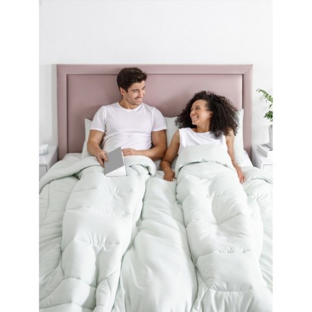 Bodyline blanket, size 140x205 cm, green color-11