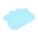 Silicone rug for a bowl, 40 x 30 cm, blue