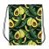 A bag for shoes 440 x 365 mm, Erich Krause, density 300D, with a reflective strip, Avocado Night