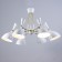 Bastoni chandelier 6he14 40W white-gold 70x70x54 cm Bayerlux