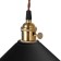 Bra 2612/1bk E27 40W Black 20.5x13-40 cm