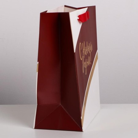 Laminated vertical “Happiness in the New Year”, MS 18 x 23 x 10 cm, New Year-1