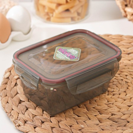 Container Hermit rectangular Violet, 800 ml, smoky color