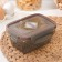 Container Hermit rectangular Violet, 800 ml, smoky color