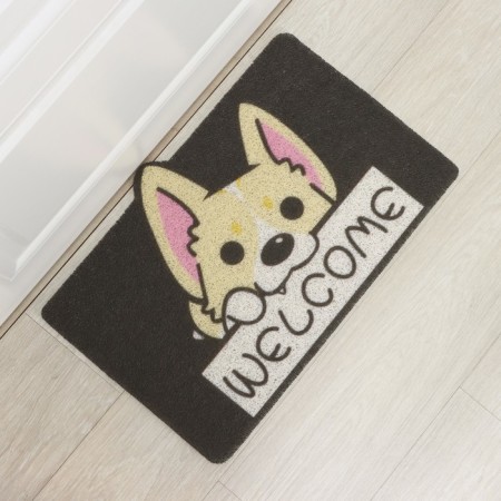 Rug -shaped muddy shares "Corgi", 40 × 60 cm, color mix-5