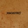Direct porcelain -porcelain -porcelain plate Magistro Stone, D = 18 cm