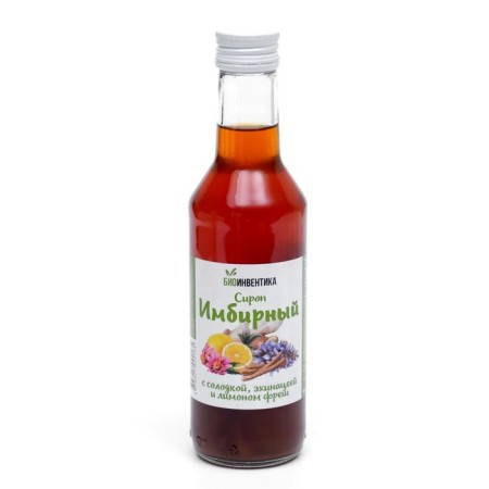 Ginger syrup with licorice and lemon Fresh, 250 ml-1