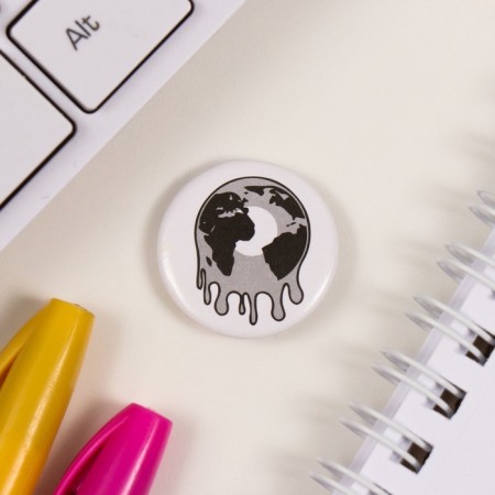 Icons sunset set 3 pcs d = 25 mm "black and white" 7x7 cm-3