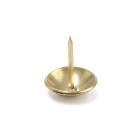 Tundra nails, decorative, 19x22 mm, gold, 200 pcs-9