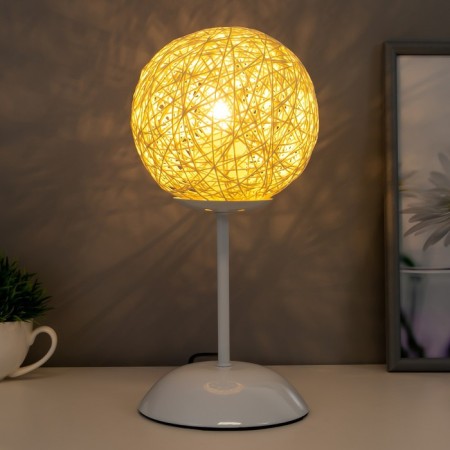 Table lamp 1375297/1 E27 40W white 14x14x30 cm Risalux-1