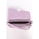 Cross-Body Bag, eco-leather, ludor lilac, 24x8x14 cm