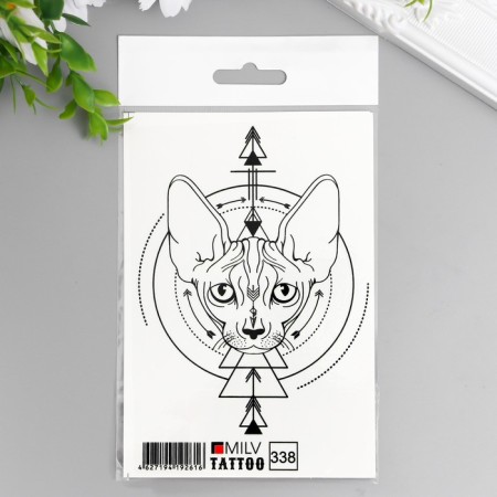 Tattoo "Kisa" 10x15 cm-3