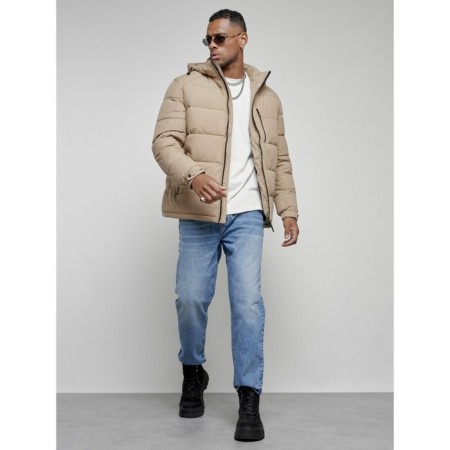 Sports male winter, size 54, beige color-16