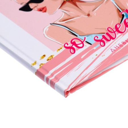 Universal diary for grades 1-11, "stylish girl", solid cover 7BC, matte lamination, 40 sheets-3