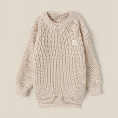 Jumper Knitted SL Home, r.80-86 cm, milk
