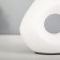 Sigalia table lamp E14 15W white 15x15x28 cm Risalux