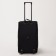 Road bag on wheels, 2 lightning departments, 2 outer pockets, long belt, black color