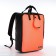 A backpack - a bag, Erich Krause, a wallet from textiles, artificial leather, coral color