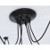 Luer Suspended Loft Ambrella Light, Traditional, TR8178, 6HE27, Black Color Black