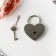 Wedding castle with the key "Together forever."