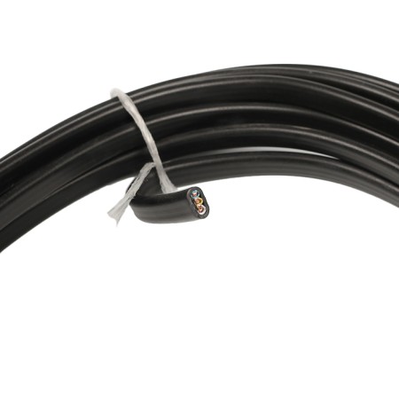 Cable "Kabex", VVG-PG (A) -LS, 3x1.5 mm2, 5 m, flat, GOST-1