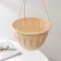 Street Kashpo for Flowers with the Podon "Alice", 4.3 l, color white clay