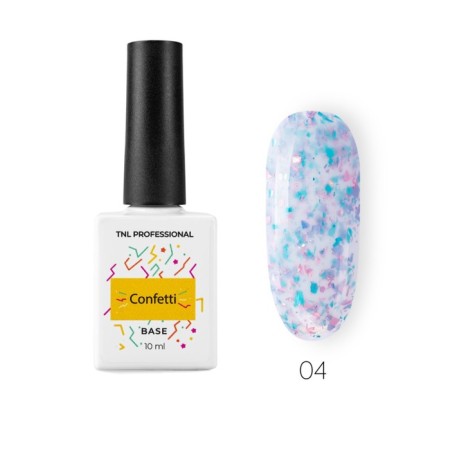 The TNL Professional Sonfetti dairy base, with a color whip, No. 4, 10 ml
