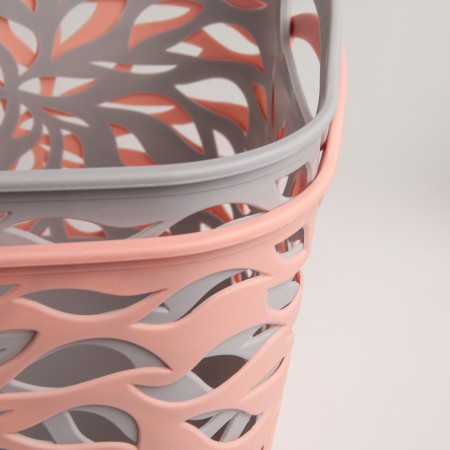 Storage basket "Leaves", plastic, 23.5 × 16.5 × 13.5 cm, color mix-3