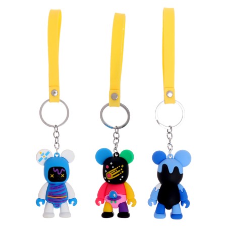 Toy - Funny Box Surprise "Bears": children's keychain, stickers, card-3