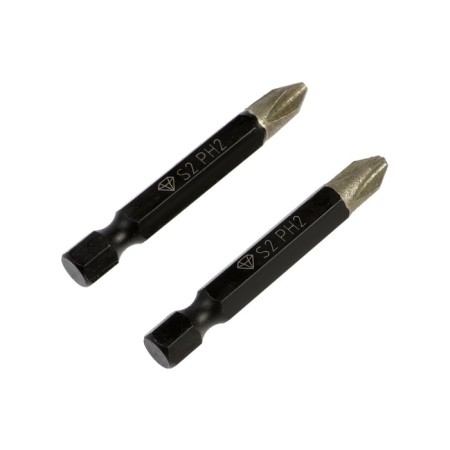 Bits Ritter Diamond PS20112055, diamond coating, steel S2, PH2 x 50 mm, 2 pcs.-1