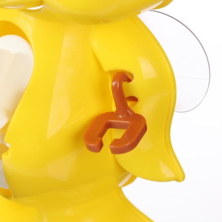 Bath toy "Mill. Chicken ", on a suction cup, color mix-12