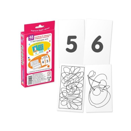 A set of entertaining cards "Preschool training". Kulikova E.N., Sukhareva O. V.-7