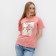 Women's T -shirt, salmon color, size 44