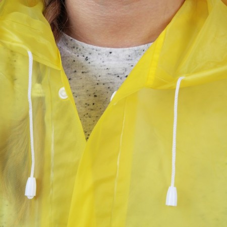 Rawlands adult cloak "Visor - in vain", size 42-48, 60 x 110 cm, yellow color-4